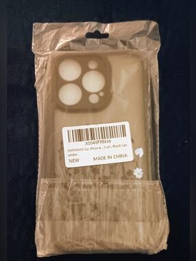 IPhone 14 Pro Case Black Lavender color NEW